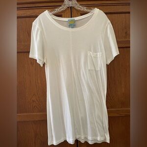 C&C California Cream Short Sleeve Tee with Pocket